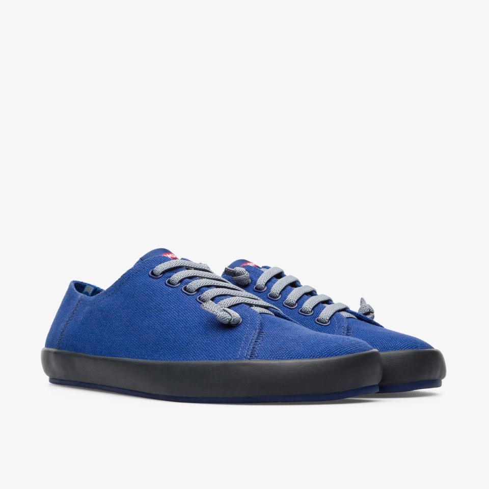 Camper Peu Rambla Blue - Camper Mens Sneakers ||8123-ZPJXC||